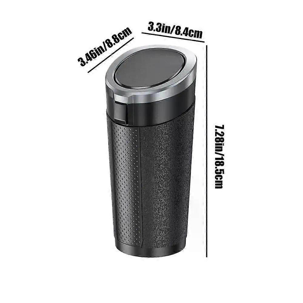 Car Trash Can Portable Car Garbage Container Leak-proof Waterproof Garbage Can Multipurpose Trash Bin with Lid Car Accessories