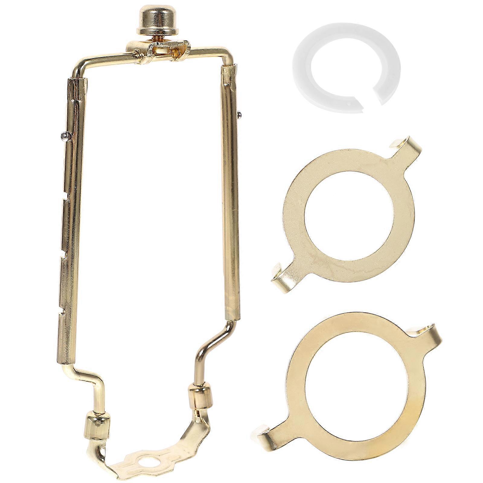 Golden Lamp Harp Holder for Lampshade Support 1Set Accessory