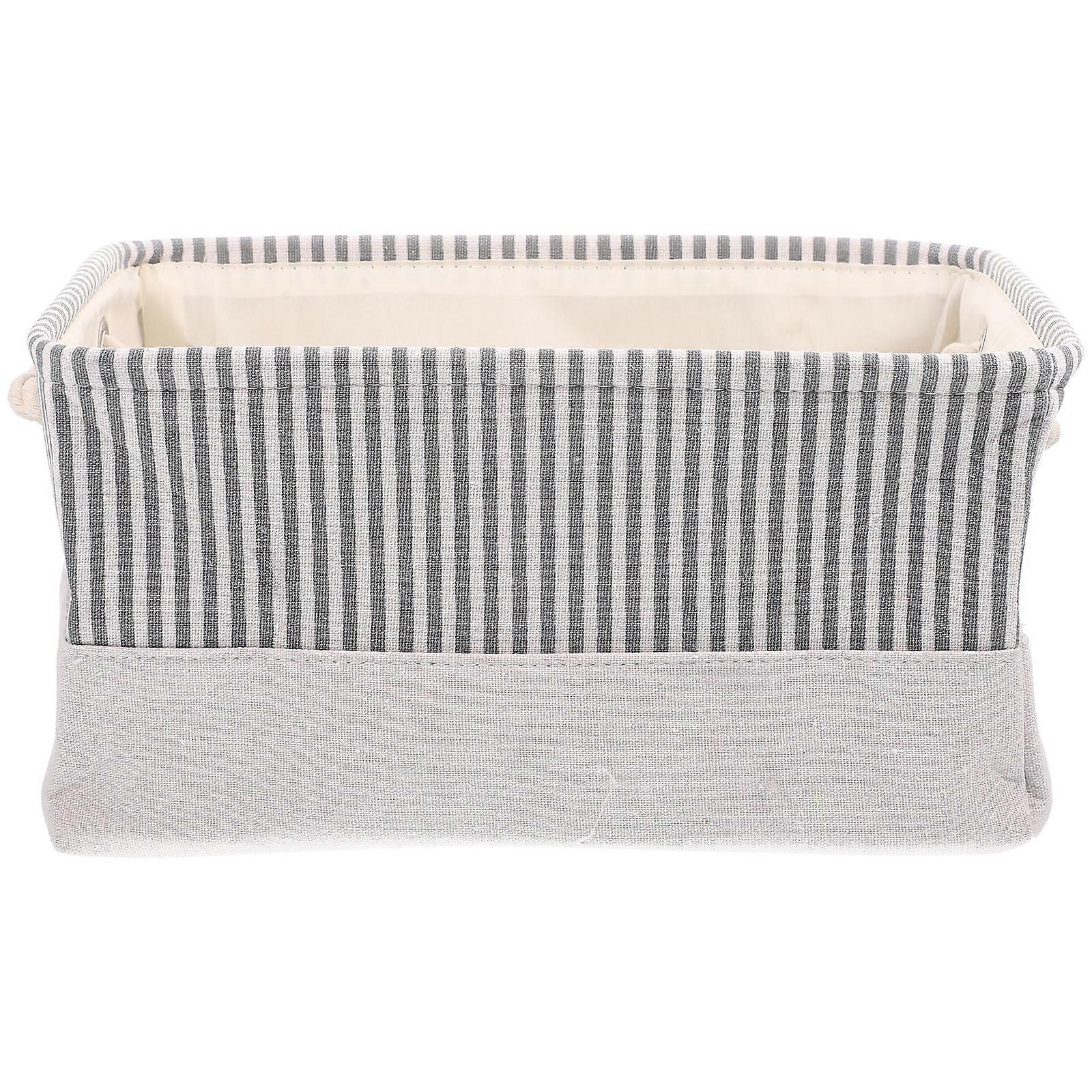 Clothing Basket Nylon Material Capacious Foldable Dormitories Students 1Pack