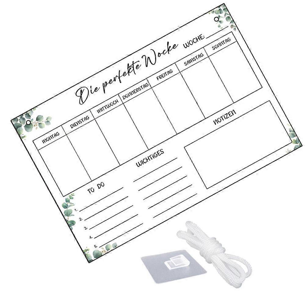 Planning Boards Notice Boards For Office Acrylic Scheduling Rectangular 1 Set