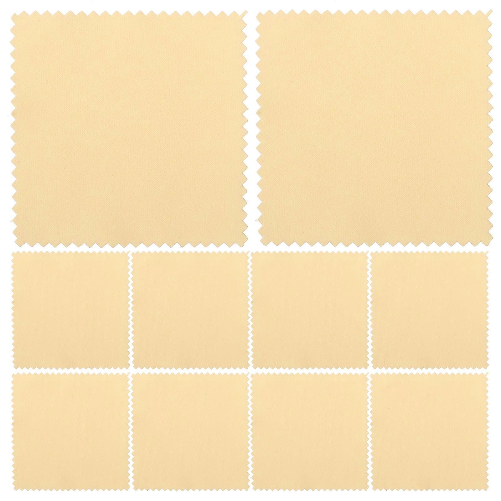 Jewelry Cleaning Rag Square Cloth Material 8.00X8.00X0.10CM Cleaning Travel 30Pcs