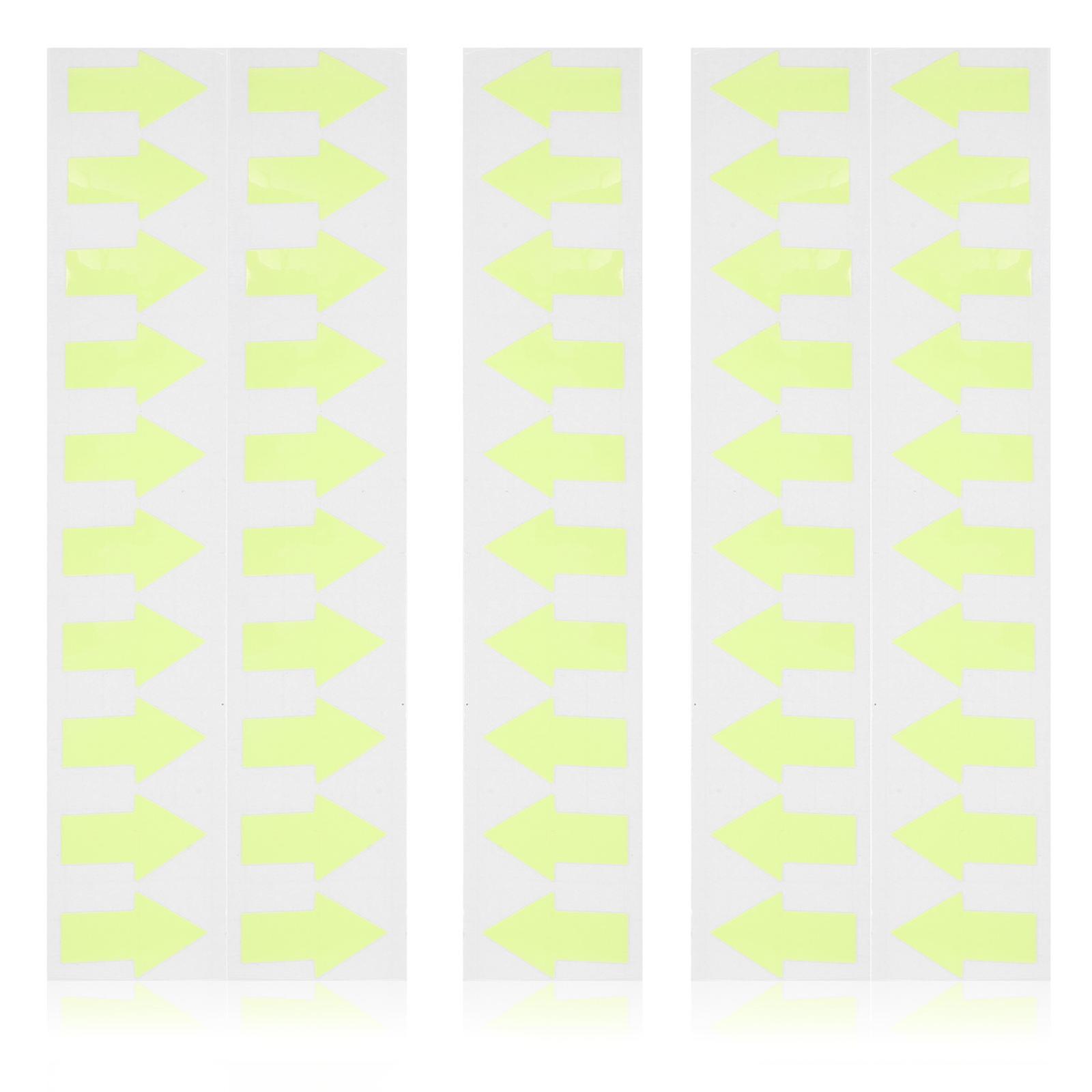 Radiant Stickers Glow In The Dark Adhesive Tape For Indoor Decoration Parties 6-8 Hours Glow Duration 50Pcs