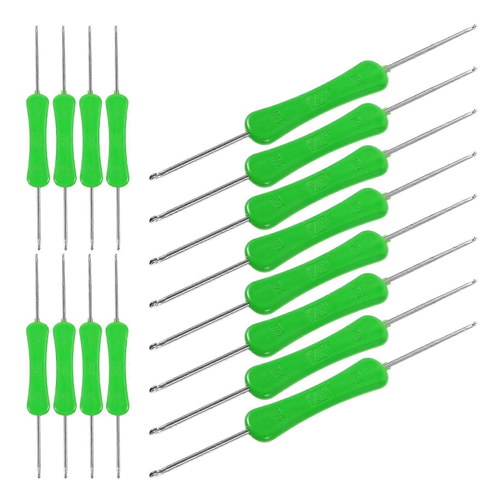 Double Ended Crochet Hooks Professional Yarn Braiding Tools Knitting Hats 20Pcs