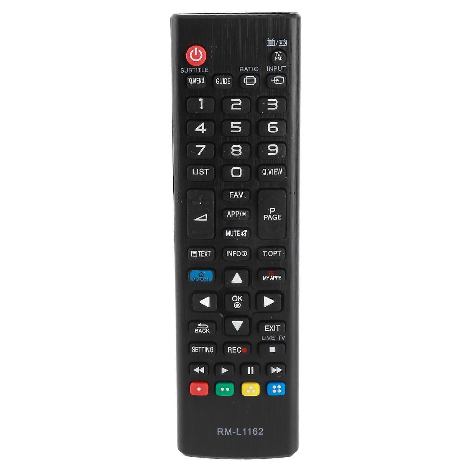 Replacement remote control for LCD TV