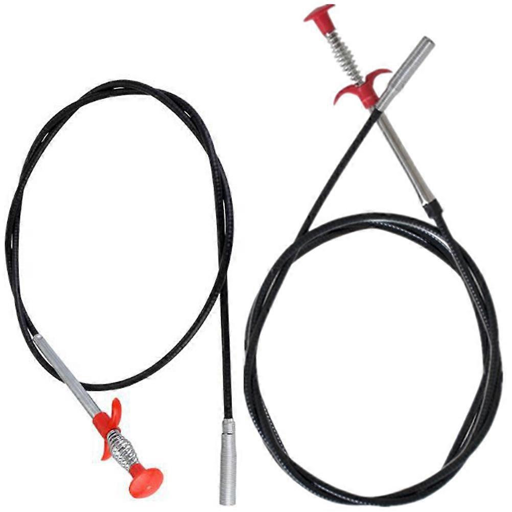 Flexible Drain Cleaning Tools for Clogs Multi Use Pipeline Dredging for Hair, Food, and Trash Removal in Sinks and Pipes