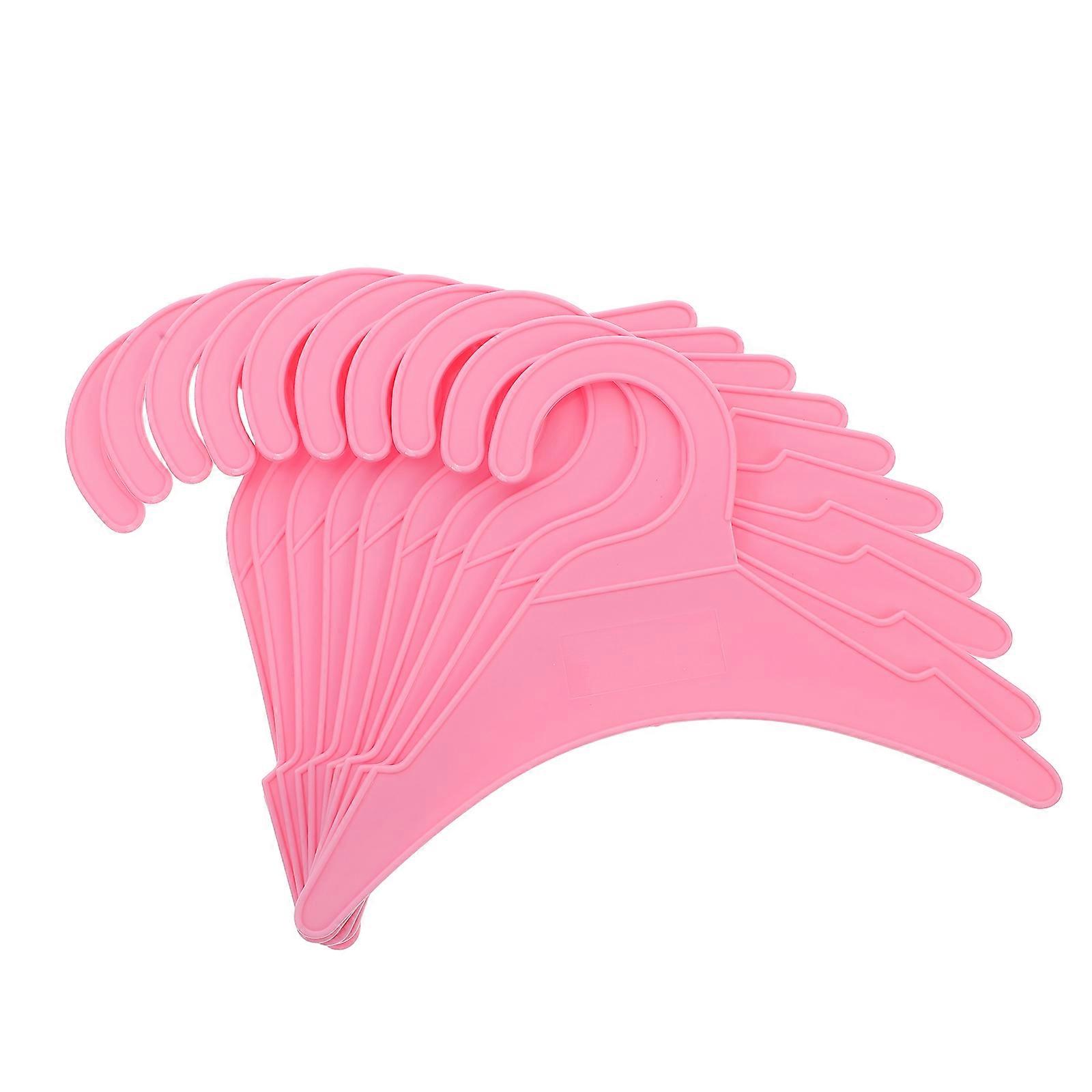 Pet Coat Hanger Compact Storage Special Curve Design for Travel Use 10Pcs