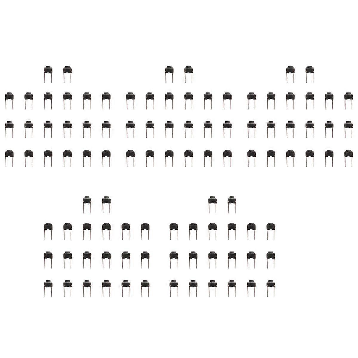 20 Pcs 6x6x5mm Momentary Tactile Tact Push Button Switch 2 Pin