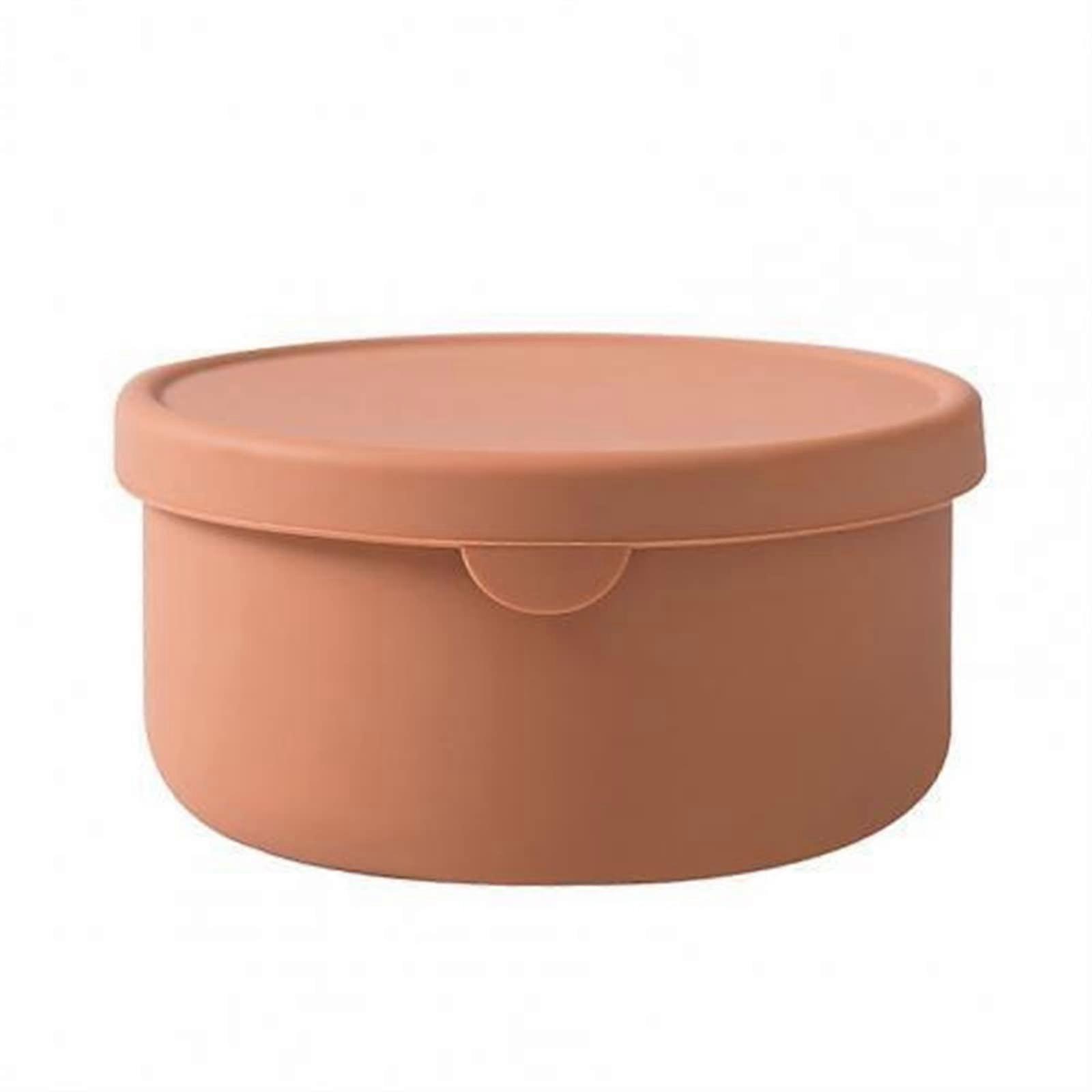 Thermal food container, leakproof lunch box, heatresistant, for home use, food storage container, bento lunch box (caramel).