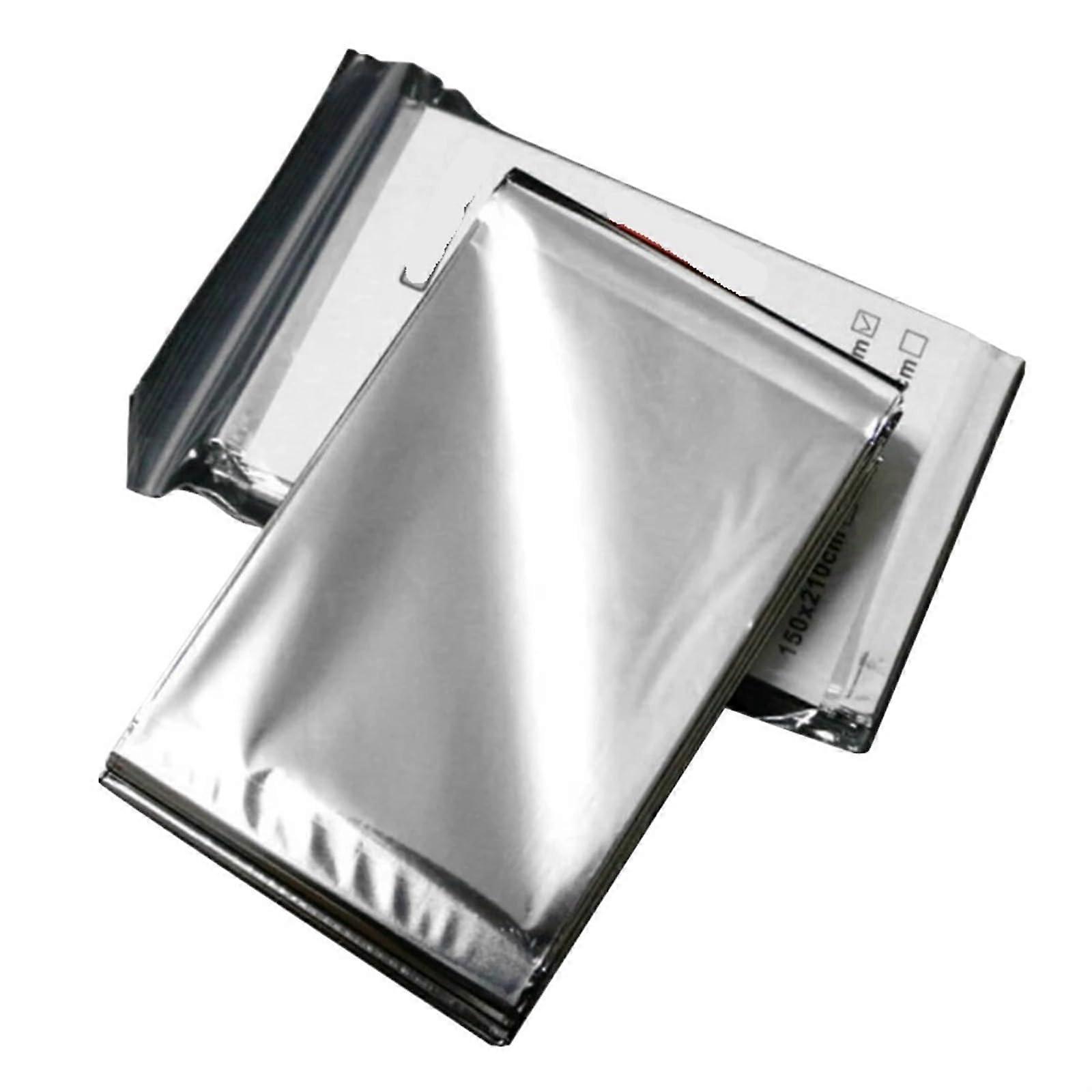 Rescue Blanket Pack of 2 - 160 x 210 cm, Tear-Resistant Thermal Insulation, Windproof Emergency Survival Blankets