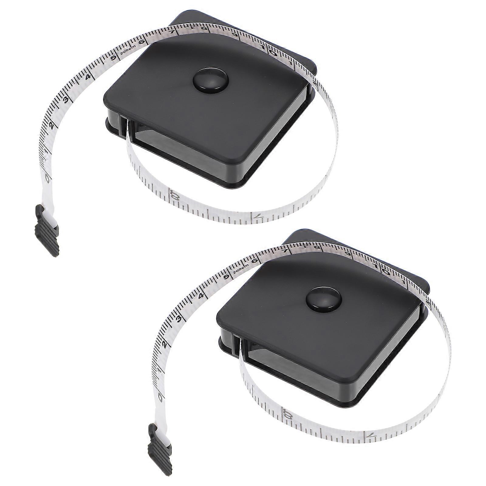 2pcs Mini Square Measuring Tapes for Sewing, Crafting, and Home Use – Durable, Compact, and Flexible Measurement Tool for Office and Household