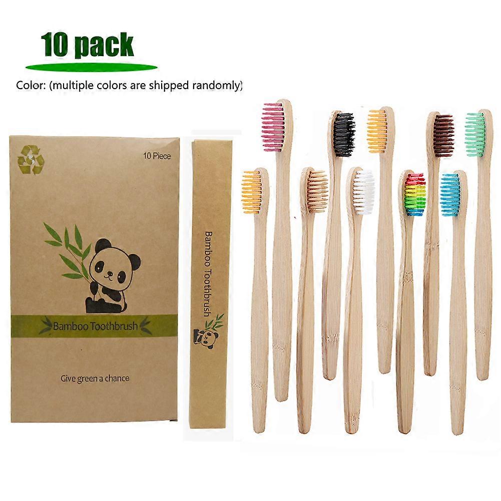 Soft Bristles Toothbrush, Splinter Proof Bamboo Handle, Reusable Handle For Creative Projects