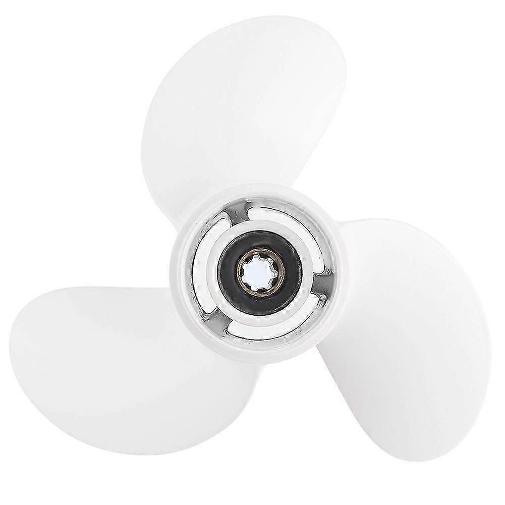 Propeller with 7 Spline Teeth and 3 Blades, 8 1/2 X 7 1/2, Suitable for Yamaha Outboard Engines 6-8Hp