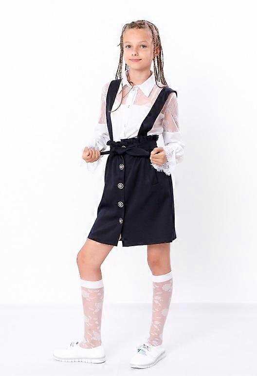 Girls’ Pinafore Dress – High Waist & Front Zipper, Demi-season,  HC 6218-080