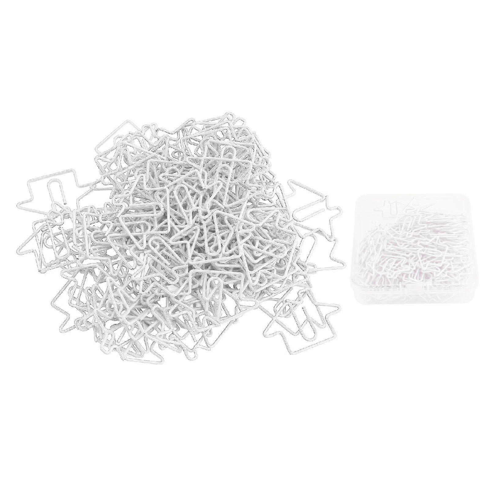 2025 Latest Model  100Pcs House Shaped Paper Clips Iron Wire Multifunctional