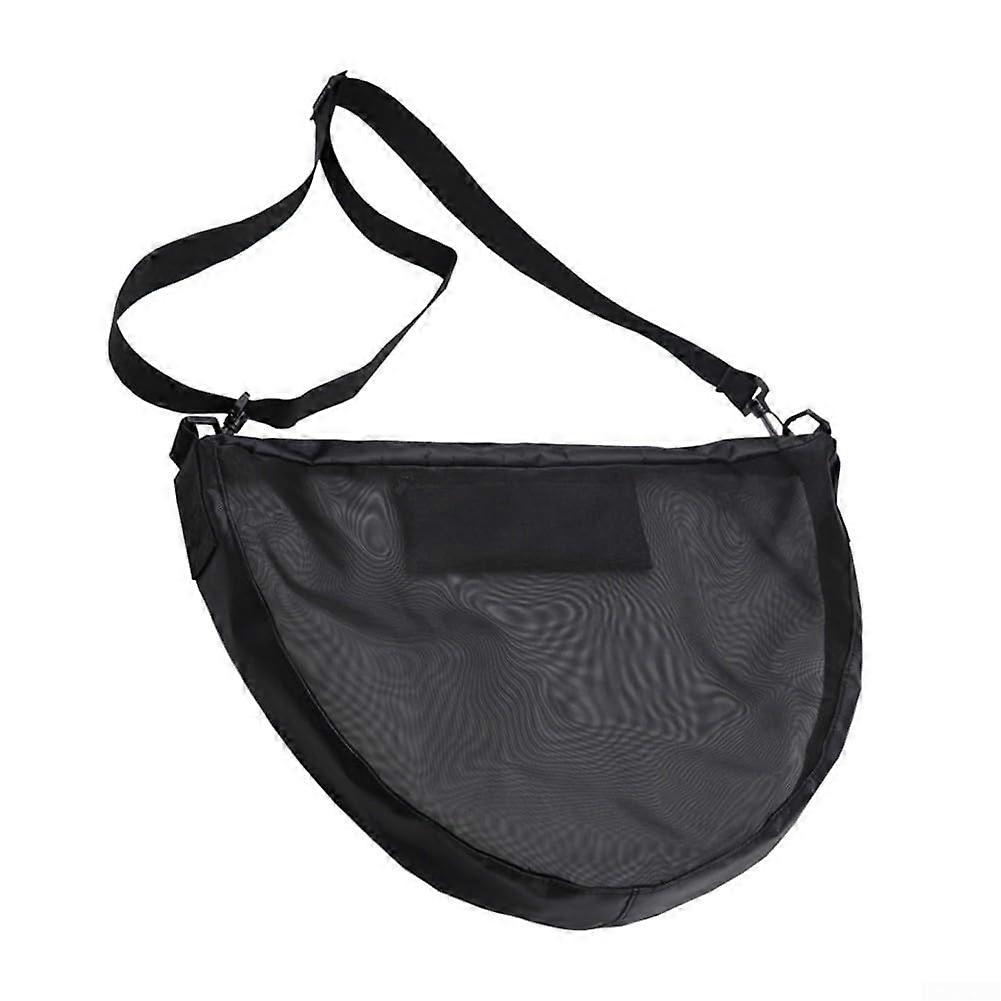 Flexible Mesh Storage Bag for Basketballs and Footballs, Durable Material, Holds 1 Ball, Ideal for Active Use