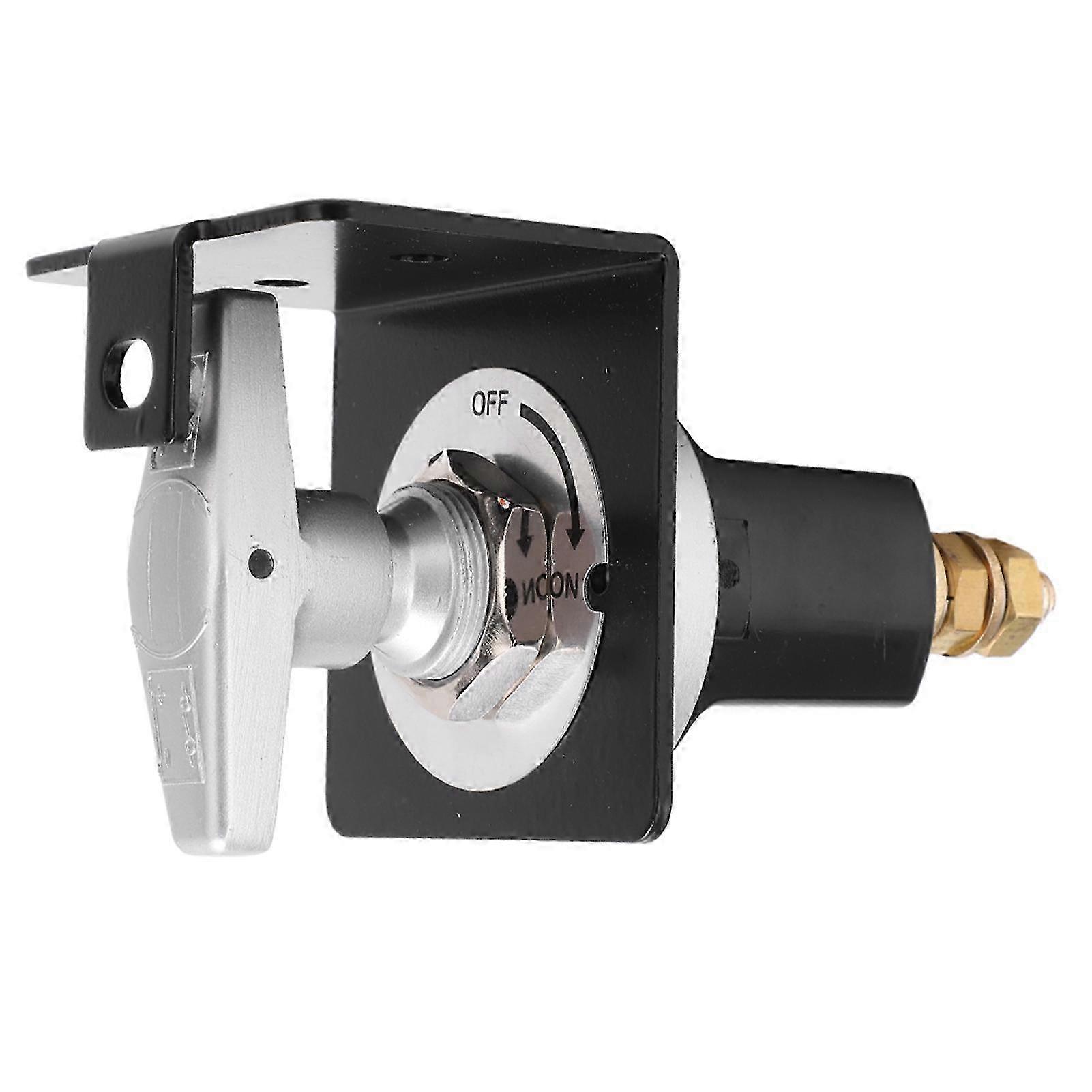 Battery Power Cut Isolator Switch with Lock Out Plate for RV Yacht Truck Engineering Vehicle