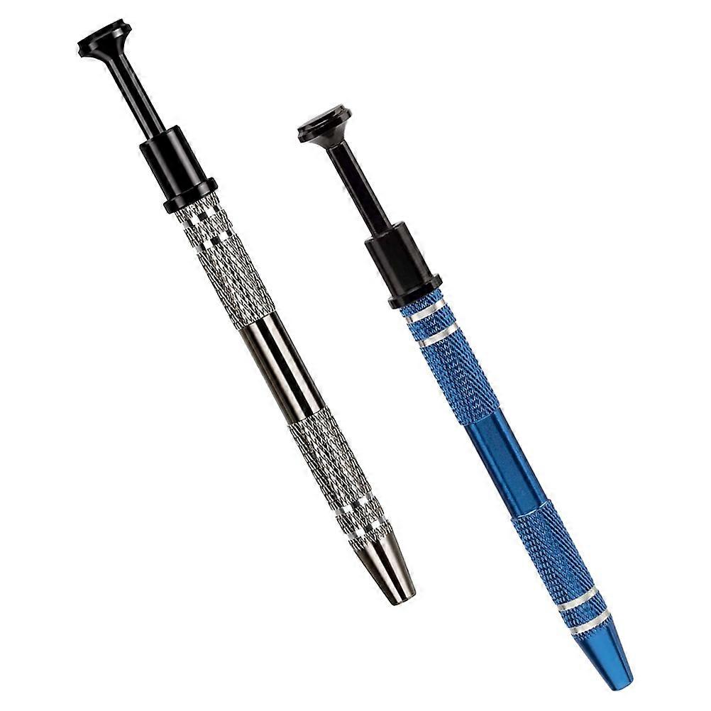 Screw Pickup Tool Ic Extractor Tool for Clipping Chip 2Pcs Assorted Color