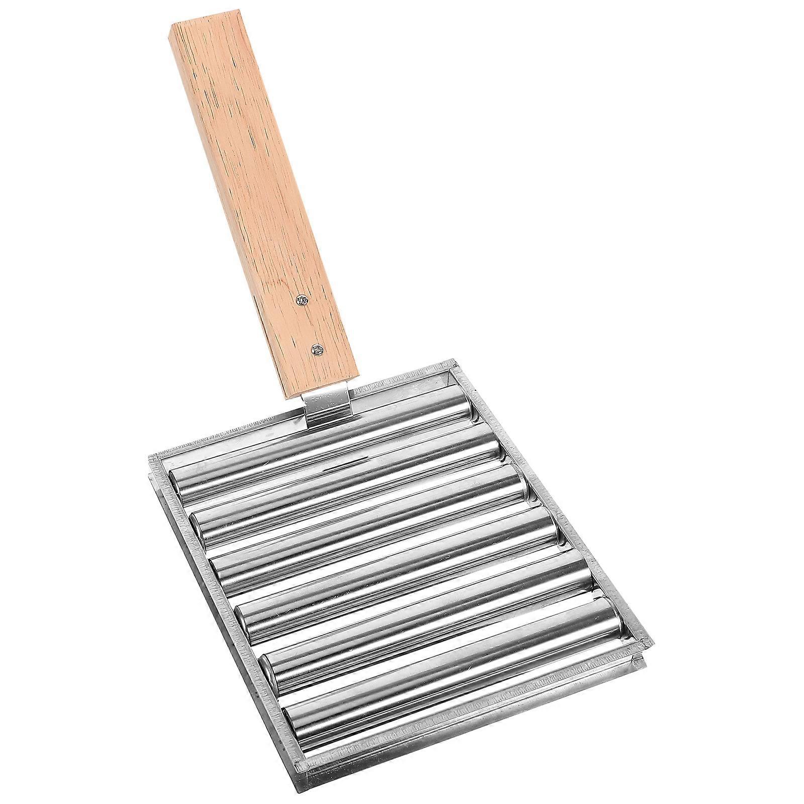 Barbecue Rollers Compact Sausage Roller Rack For Picnic Grilling 31x15cm 1Pcs