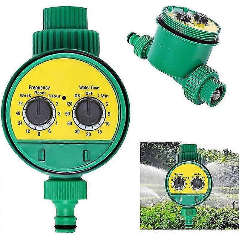 Garden Automatic Watering Timer Computer Irrigation Water Clock with Ball Valve