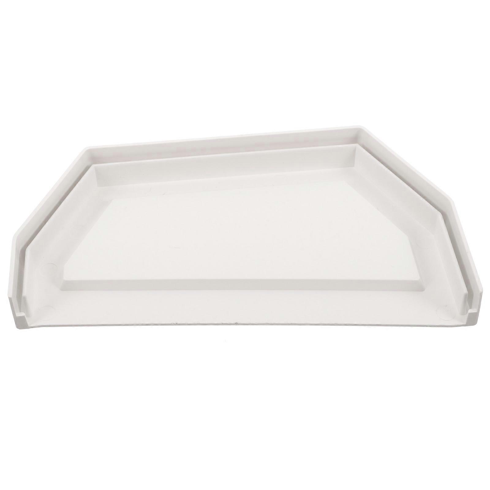 Gutter Parts and Accessories Gutter Downspout End Cap Simple and Convenient Design Large End Cap 20.00X10.50X2.30CM 1Pack