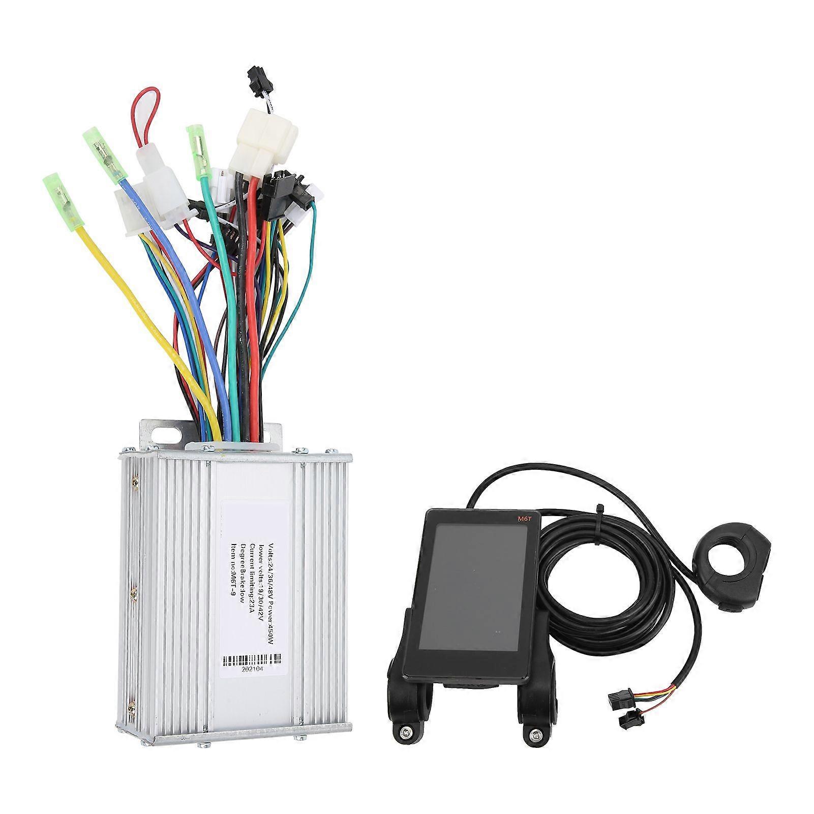 36V/48V 450W M6T Lattice Screen and LCD Meter Set for Electric Scooter ControllerYMQX)