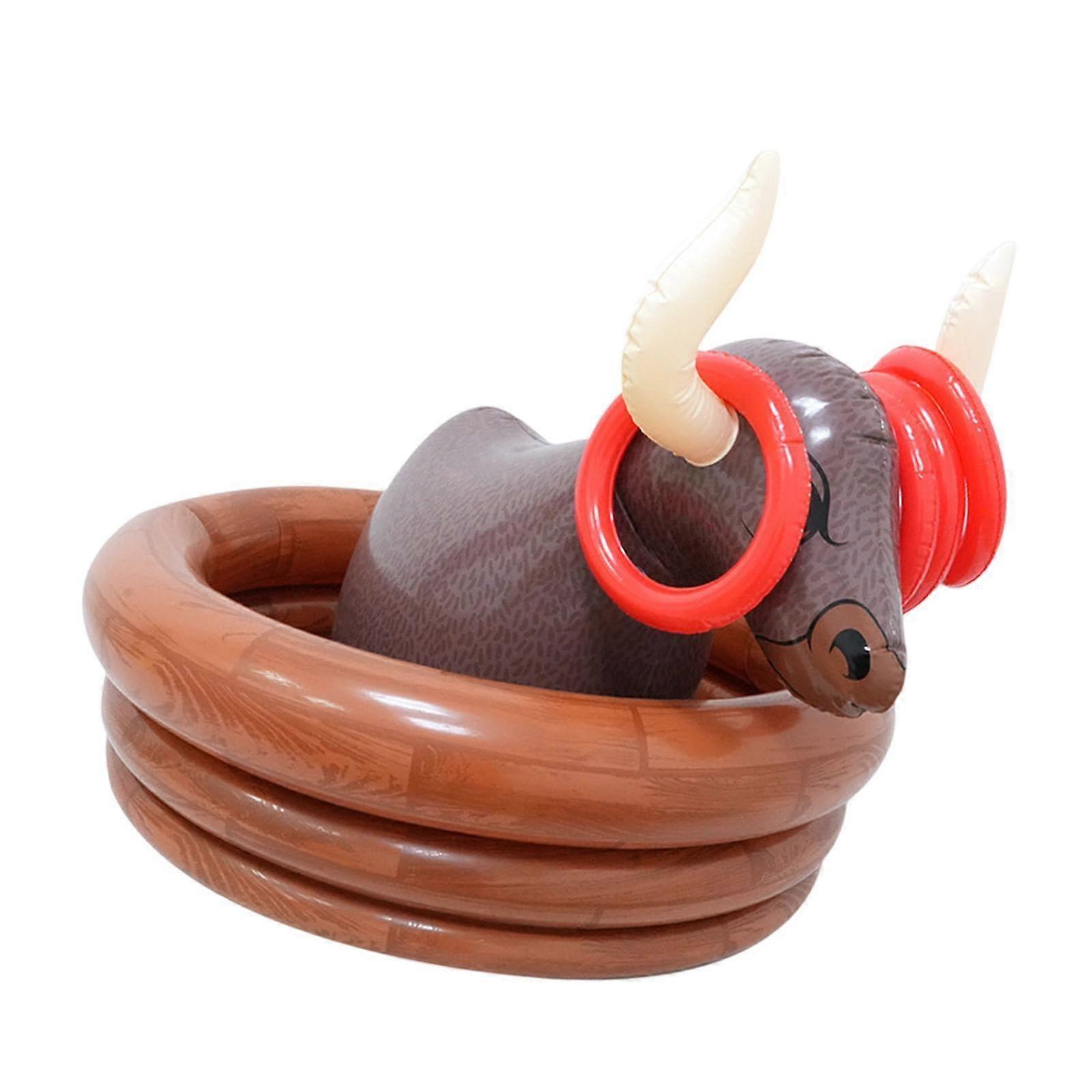 Inflatable Water Bull Drink Cooler for Summer Parties, Birthdays, Easter - Large, Durable, Fun Pool Accessory