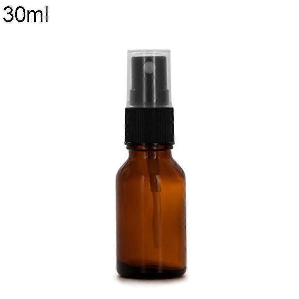 10/15/20/30/50/100ML Empty Amber Glass Bottle Essential Oil Mist Spray Container