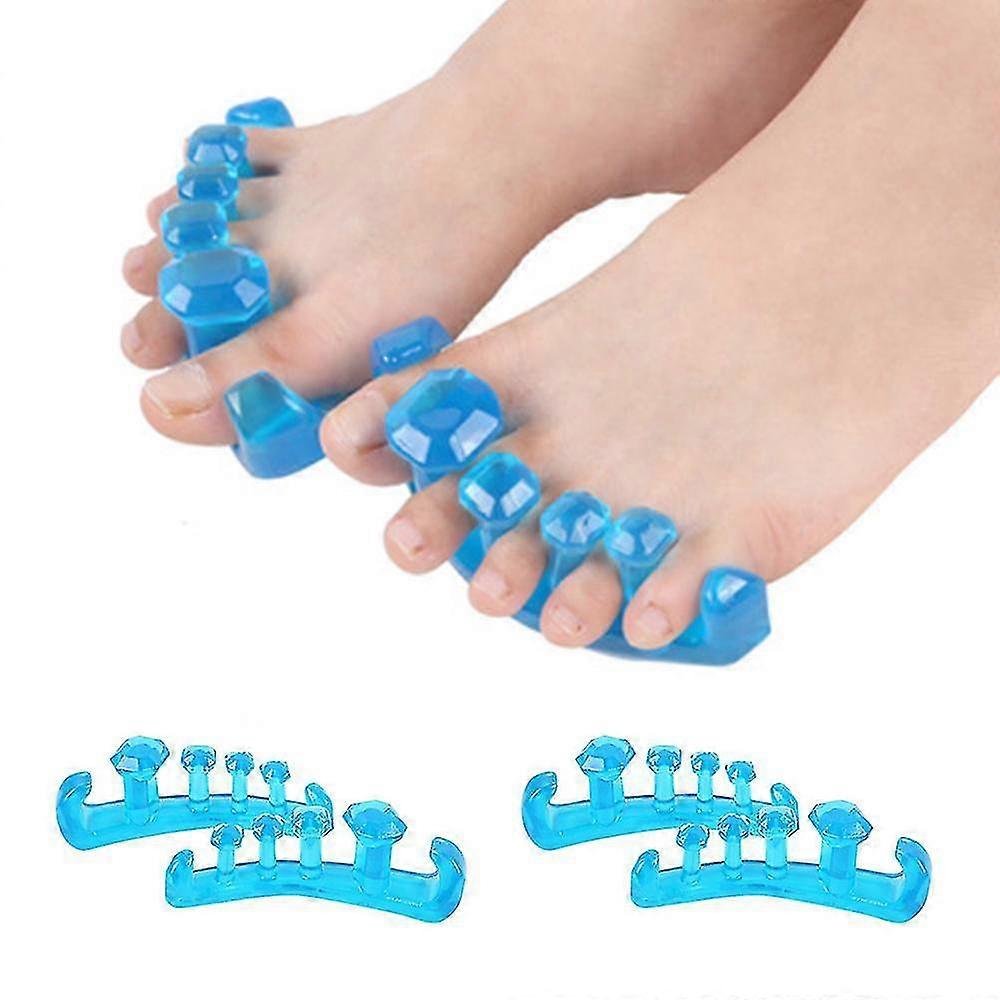 Toe Spreader Set for Plantar Fasciitis & Hammer Toes - Comfortable Toe Spacers for Alignment & Pain Relief