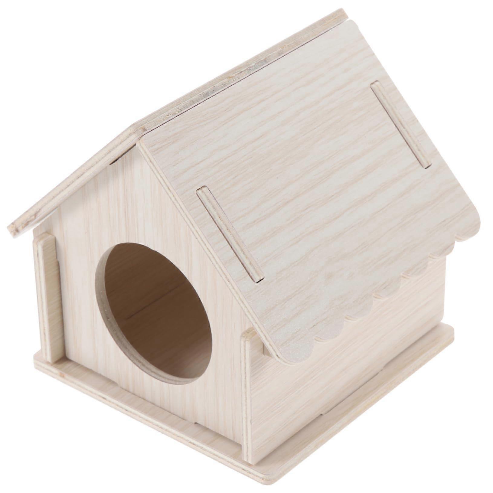 Practical Chinchilla Cage Hideout Hamster House Accessories Guinea Pig Hamster Platform