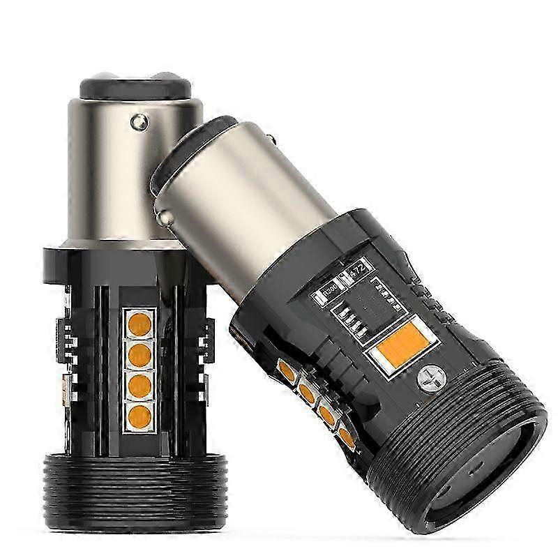 New Led Car Lights 1157 P2/5W Bay15d 10Smd Decoding Two-Color Stop Lamp Tail Lights