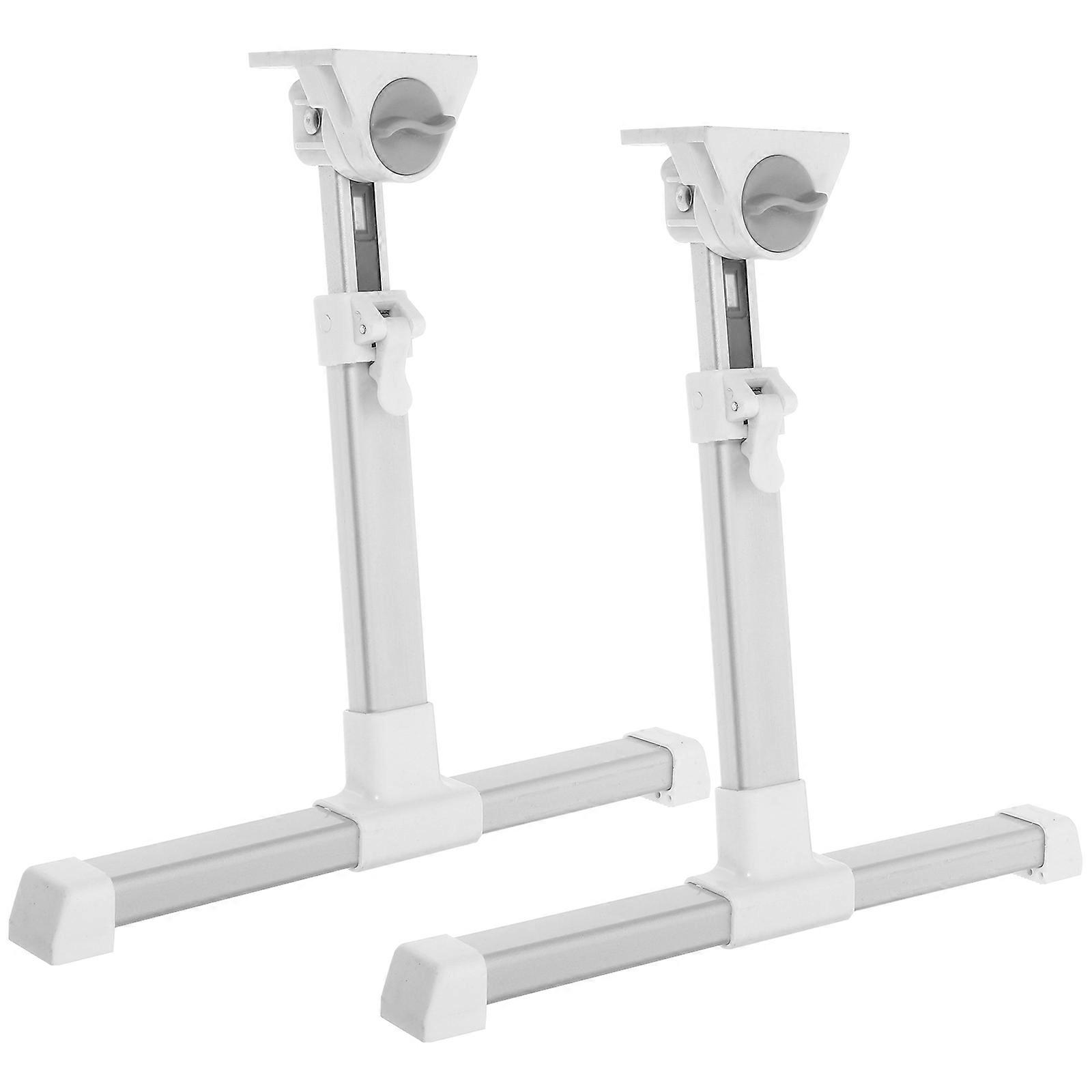 Adjustable Table Legs Folding Legs for Table Heavy Duty Wear Resistance Rectangular Shape 1Set