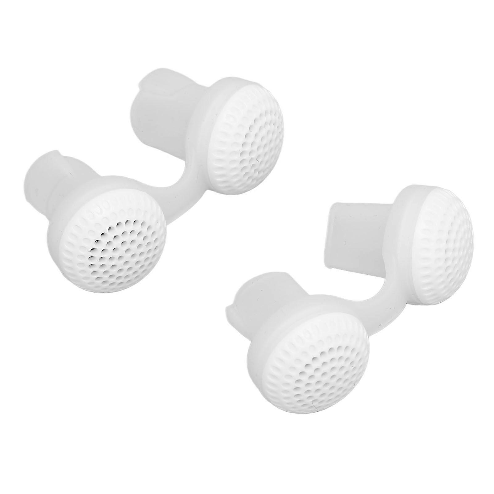 2 Pairs Prevent Snoring Nose Clip Reusable Improve Sleep Quality Sleeping Problem Aid