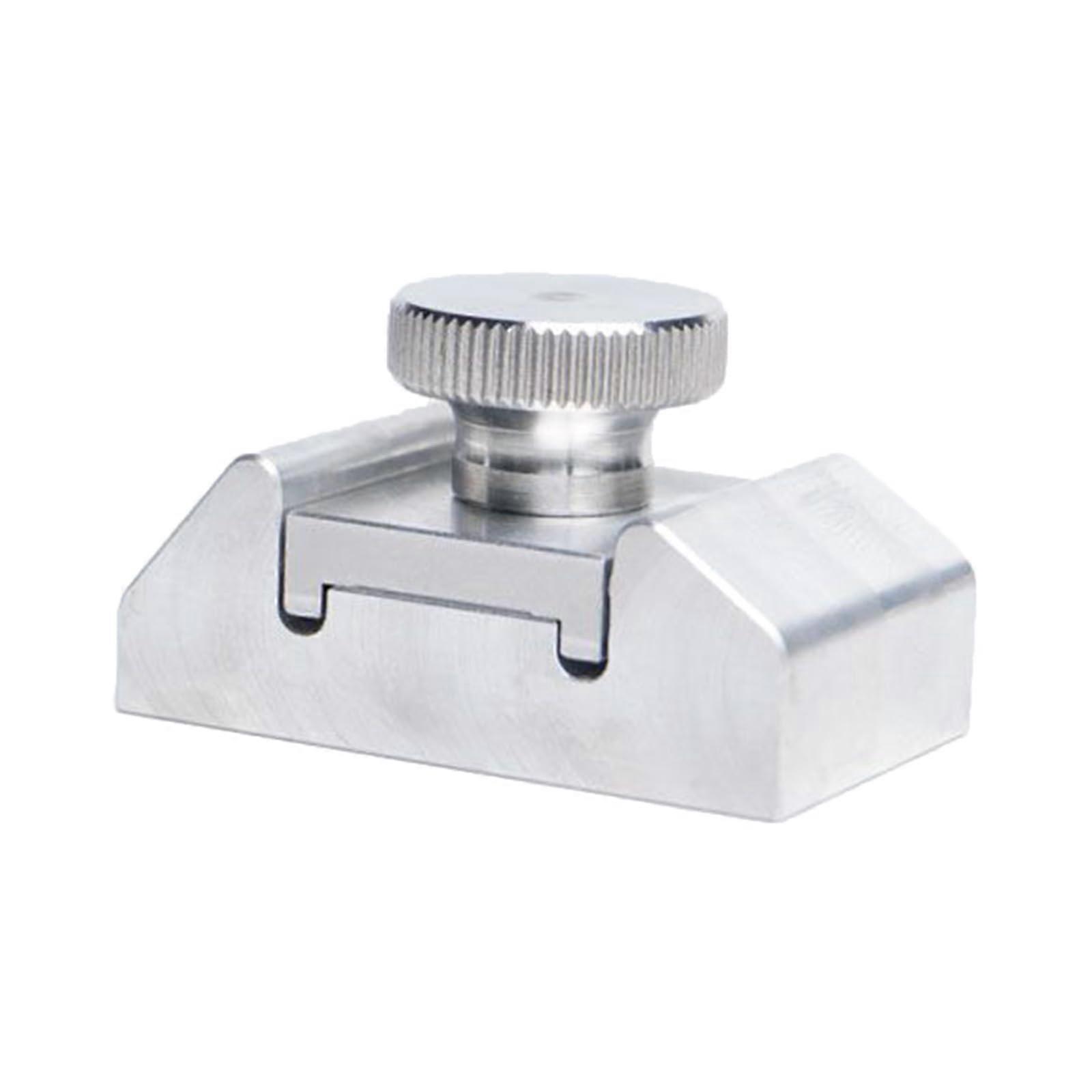Aluminum Alloy Sandpaper Holder Sanding Clip Inner Corner Plane Polishing Hand Sandpaper Leather Edge Sander Small Bevel