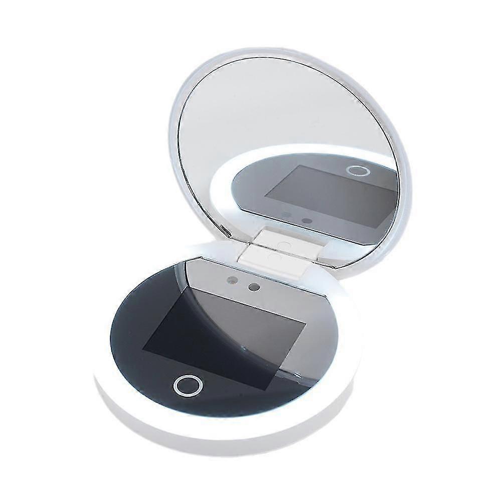Compact Mirror with UV Camera for Sunscreen Test Pocket Size