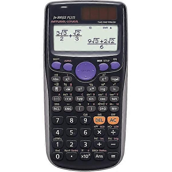 Calculadora científica Fx-300es Plus, color negro
