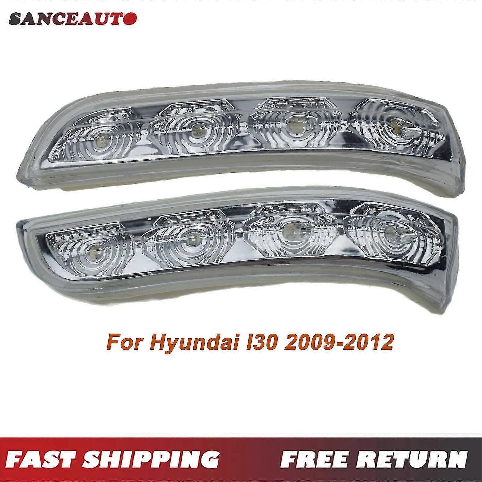 Left Right Side Rearview Mirror Led Turn Signal Light For Hyundai I30 2009-2012