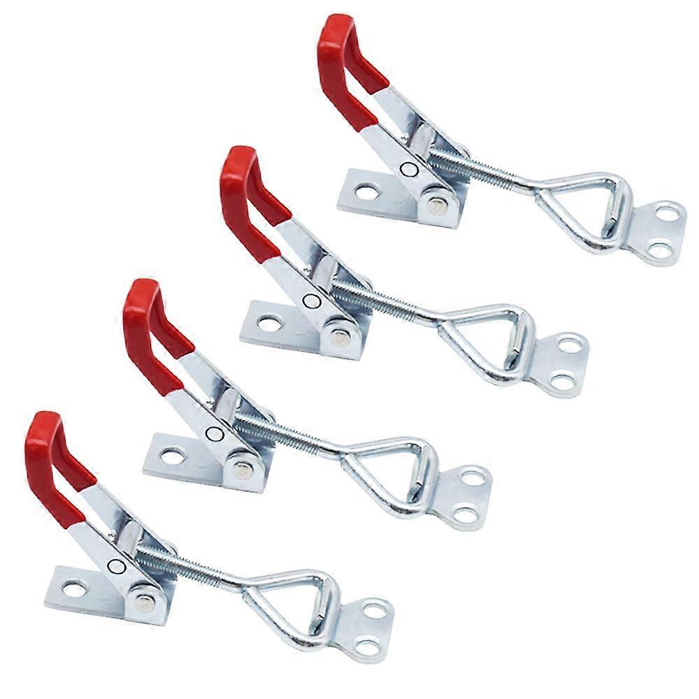 GH4001 Toggle Latch Small Toggle Lever Tensioner Adjustable Metal Safety Buckle (Pack of 4)
