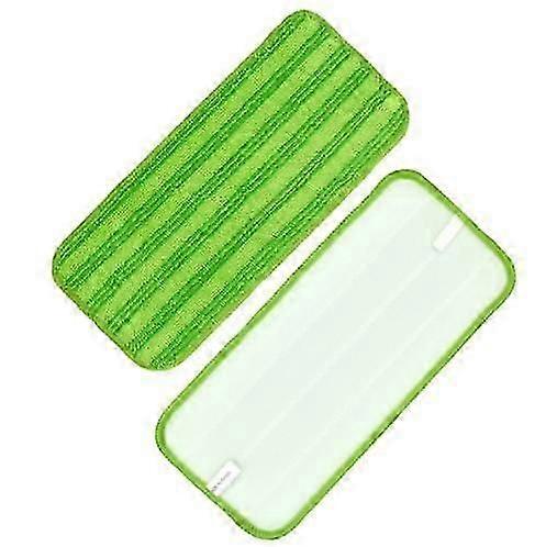 2pcs Reusable Mop Pads Compatible with Swiffer WetJet Mop, Wet Jet Mop Pads Refills Microfiber Mop Refill Pads Wet Dry Mop Replacement Heads