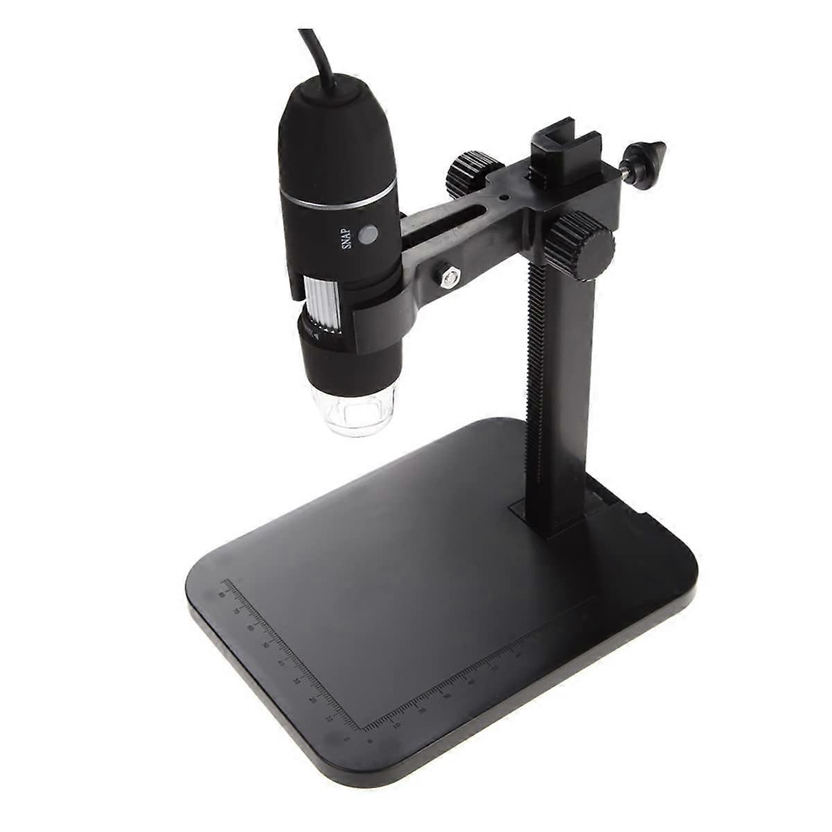 Microscope observation professional USB digital microscope 100.0x 800x 8 LED 2MP electronic microscope lifting stand
