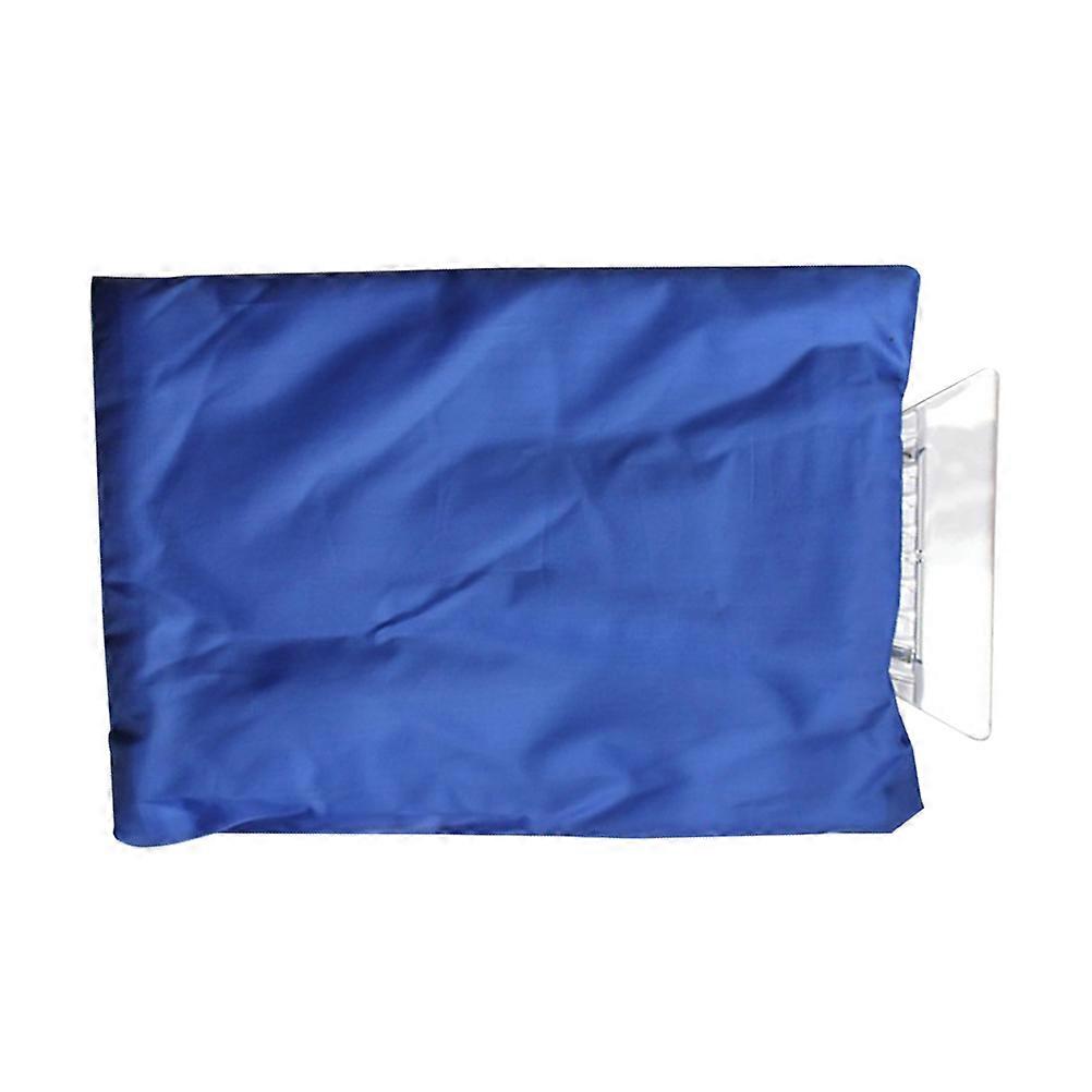 Snow Equipment For Snow Snow Removal For Cars Blue PP Material Curved Design 1Pair