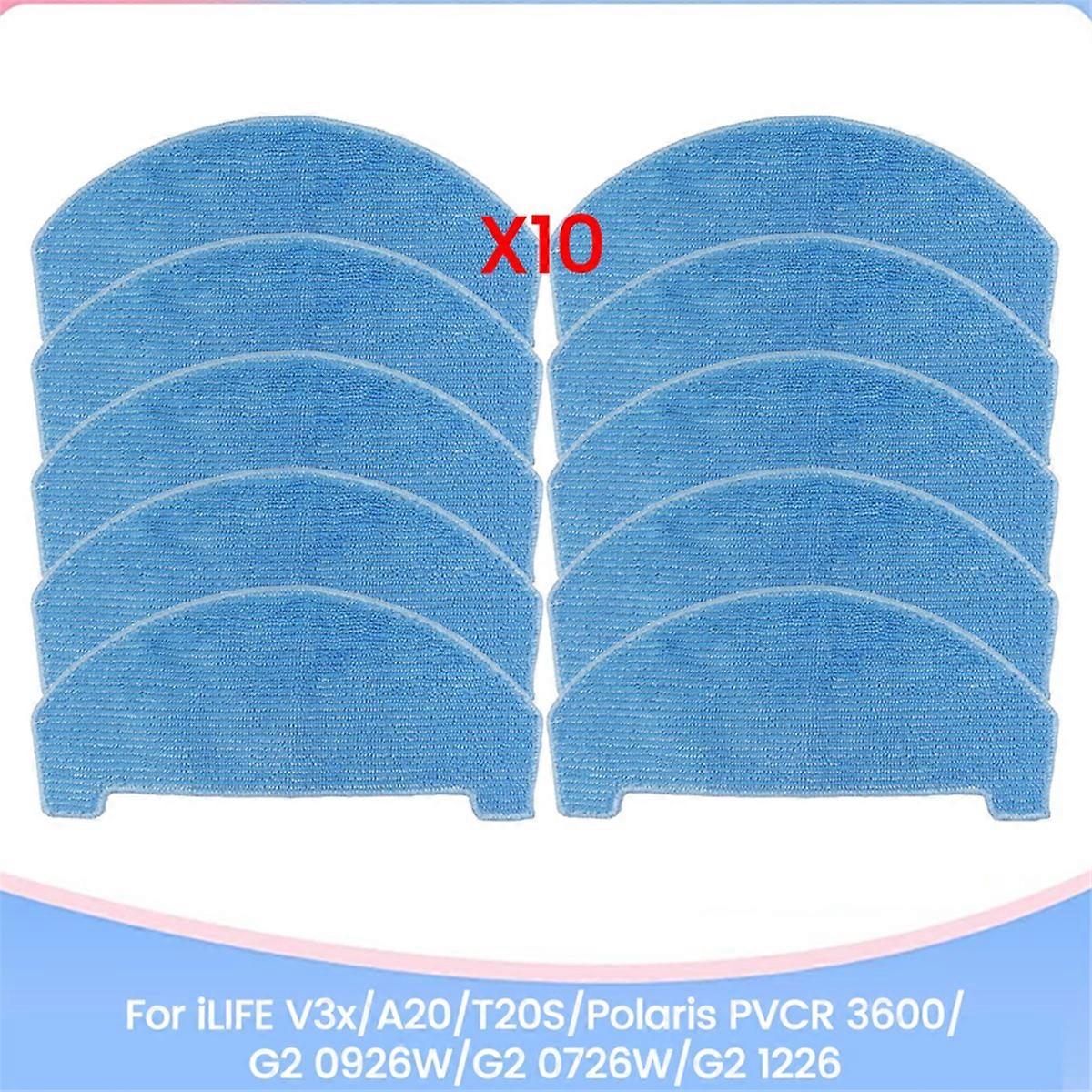 Mop Cloth Pads for V3x/A20/T20S/ PVCR 3600/G2 0926W/G2 0726W/G2 1226 Spare Parts