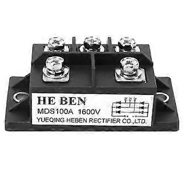 MDS100A 1600V Diode 3-phase Rectifier High Power Bridge Rectifier 600~1600V for Multiple Purposes.