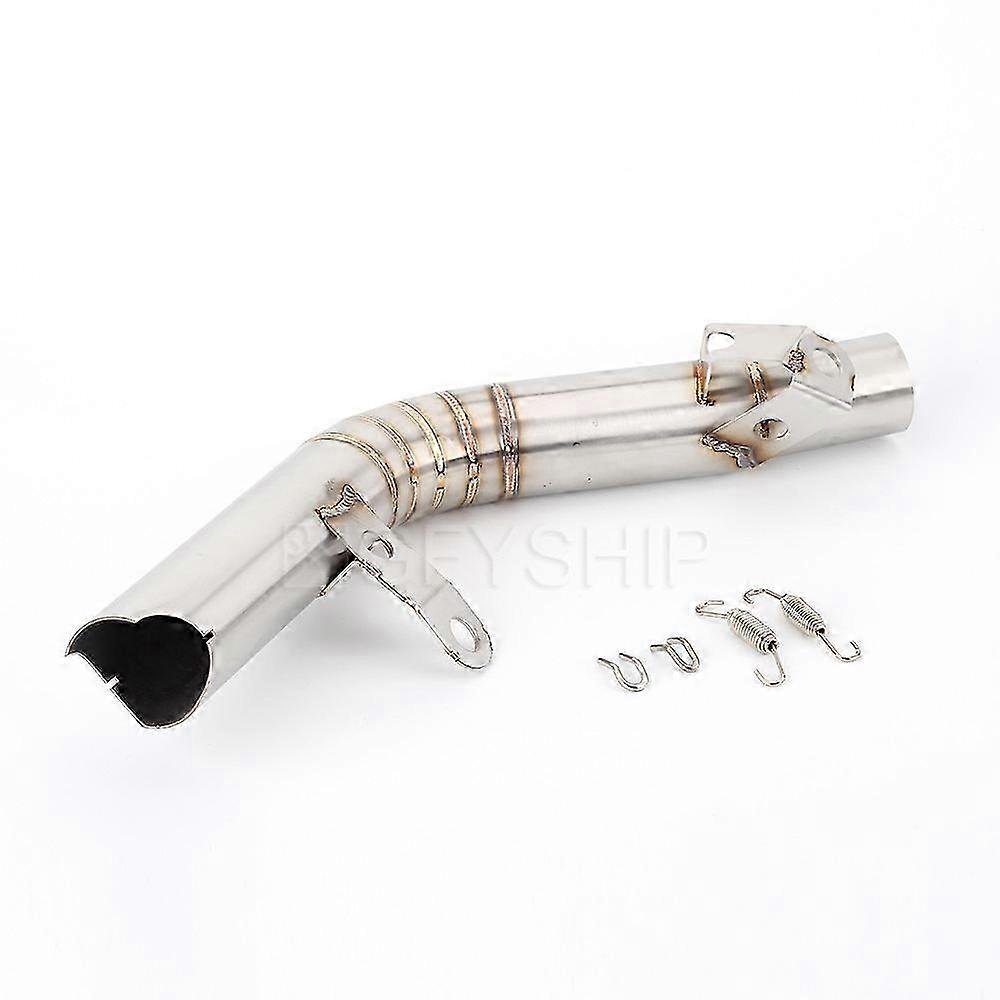 2025 Motorcycle For Suzuki GSXR 750 2011 - 2017 GSXR 600 750 Decat Pipe Slip-on Exhaust Link Pipe And Escape Catalyst Delete Pipe