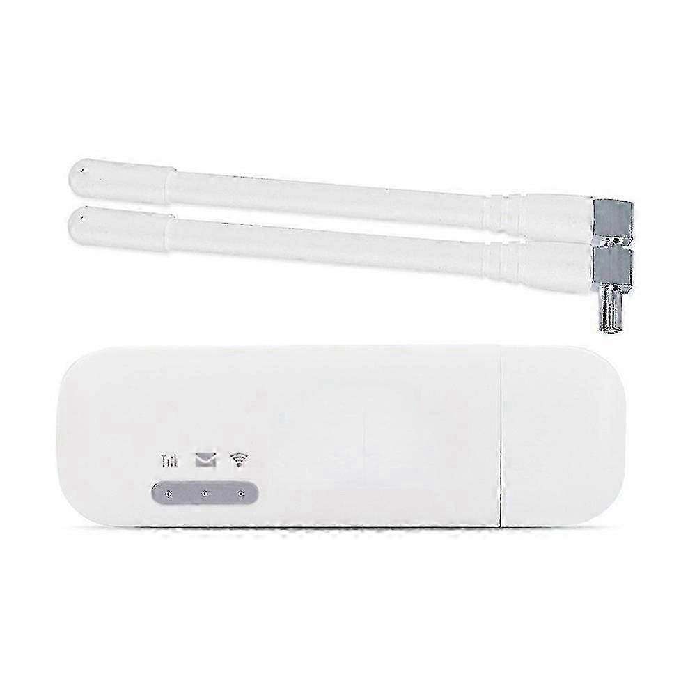 E8372 4G USB WIFI DONGLE E8372H-153 Router 4G Sim Card Wireless Router 150Mbps منفذ هوائي خارجي مع 2 هوائي موديلات جديدة