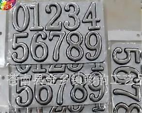 2 Sets Mailbox Number Stickers: 0-9 Self-Adhesive Waterproof House Numbers Stickers - Outdoor Address Decals For Door Trash Bins
