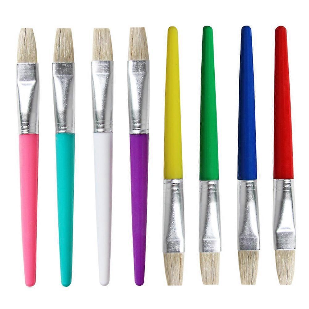Watercolor Supplies for Painting Set Assorted Color 17 Pcs Candy Color Design with 6 Holes Palette