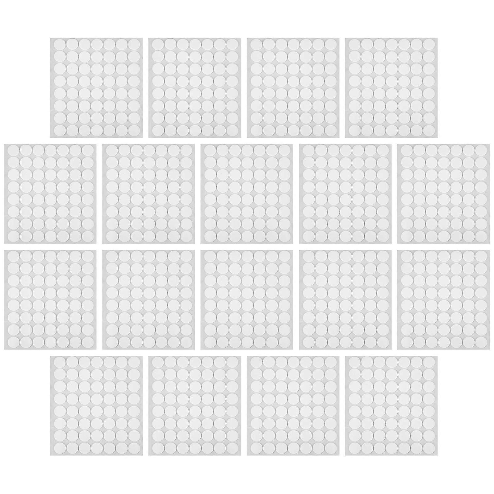 Small Dot Stickers Adhesive Circles For Handicraft Enthusiasts Diameter 15MM 18 Sheets