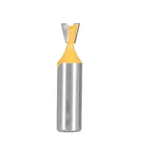 1/5 Pieces 12/12.7 MM Shank Dovetail Joint Router Bit 14 Degree Woodworking Engraving Bit End Mill (12x19.05) Ref: 1527