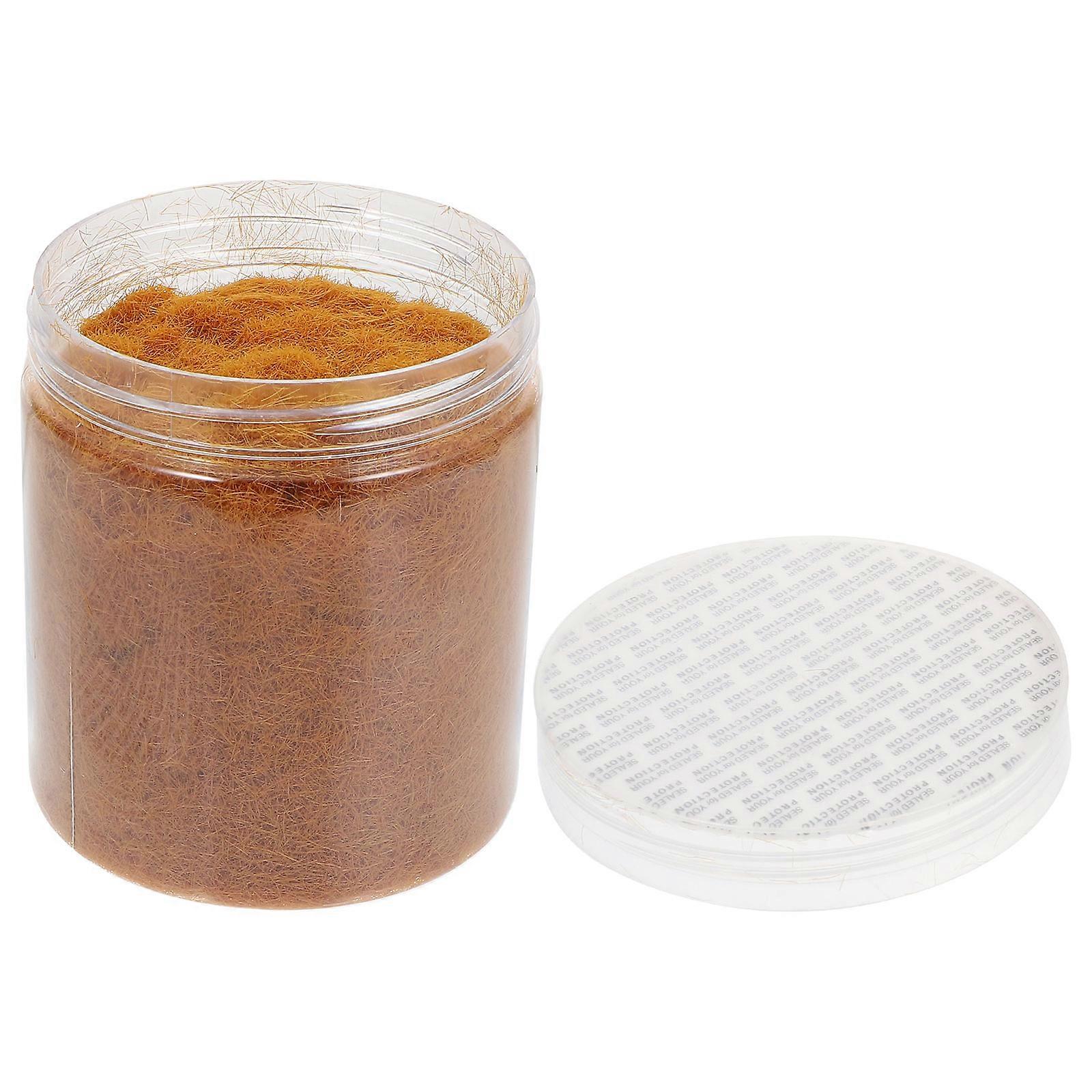 Artificial Moss For Crafting DIY Simulation Moss Decor Brown 10x9cm 1Set