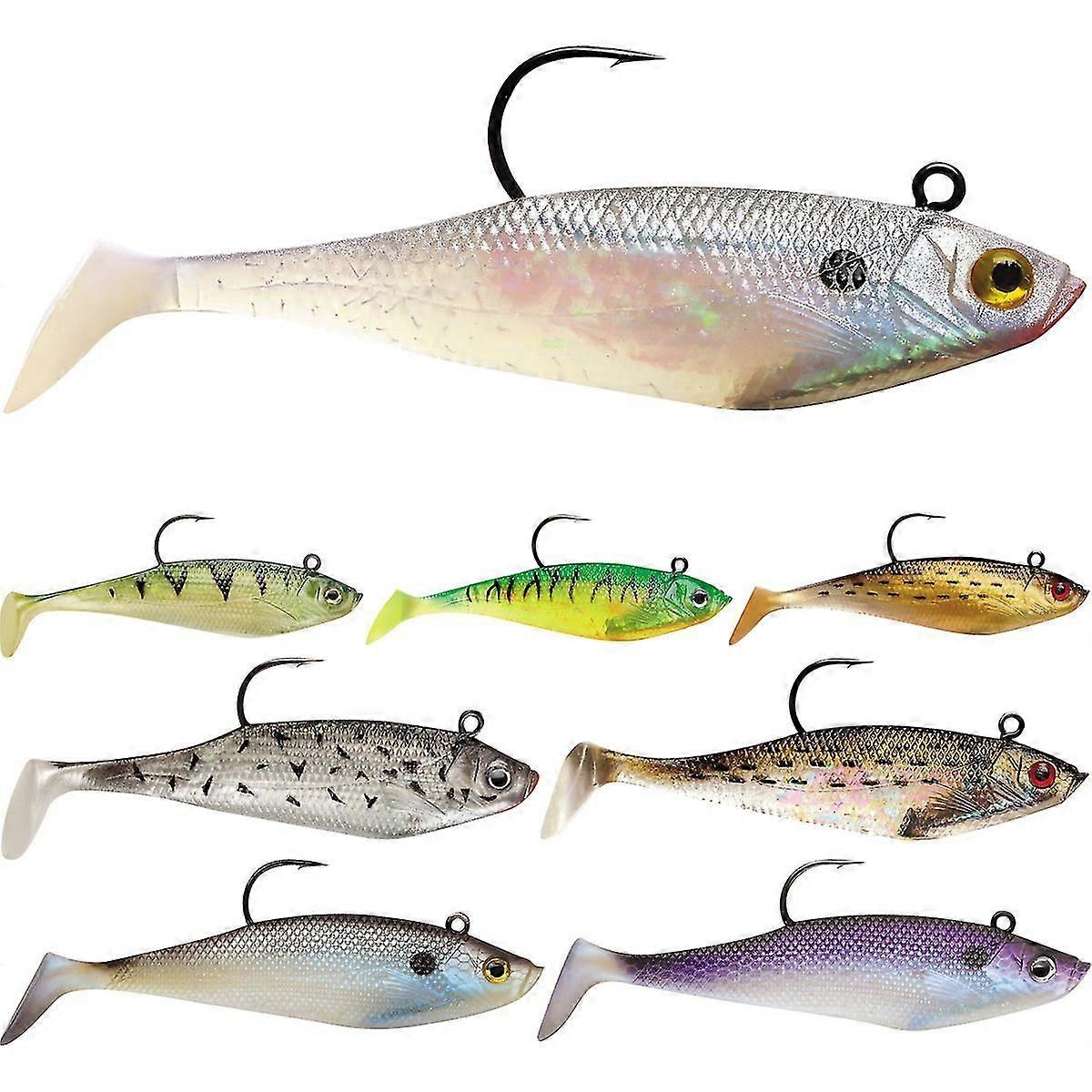 WildEye 4" Swim Shad Fishing Lure 3-Pack